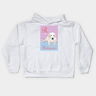 R is for (Golden) Retriever Kids Hoodie